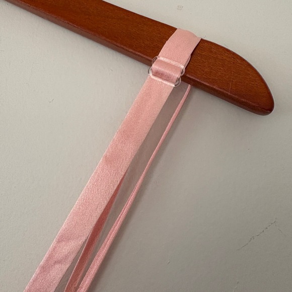 Oscar de la Renta Pink Label Black Floral Embroidered Slip‎ Dress Size M Y2K Vtg - Picture 7 of 16